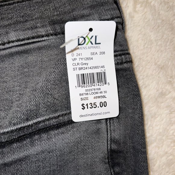 DXL Men's Jeans 46W X 30 NWT - Picture 2 of 4
